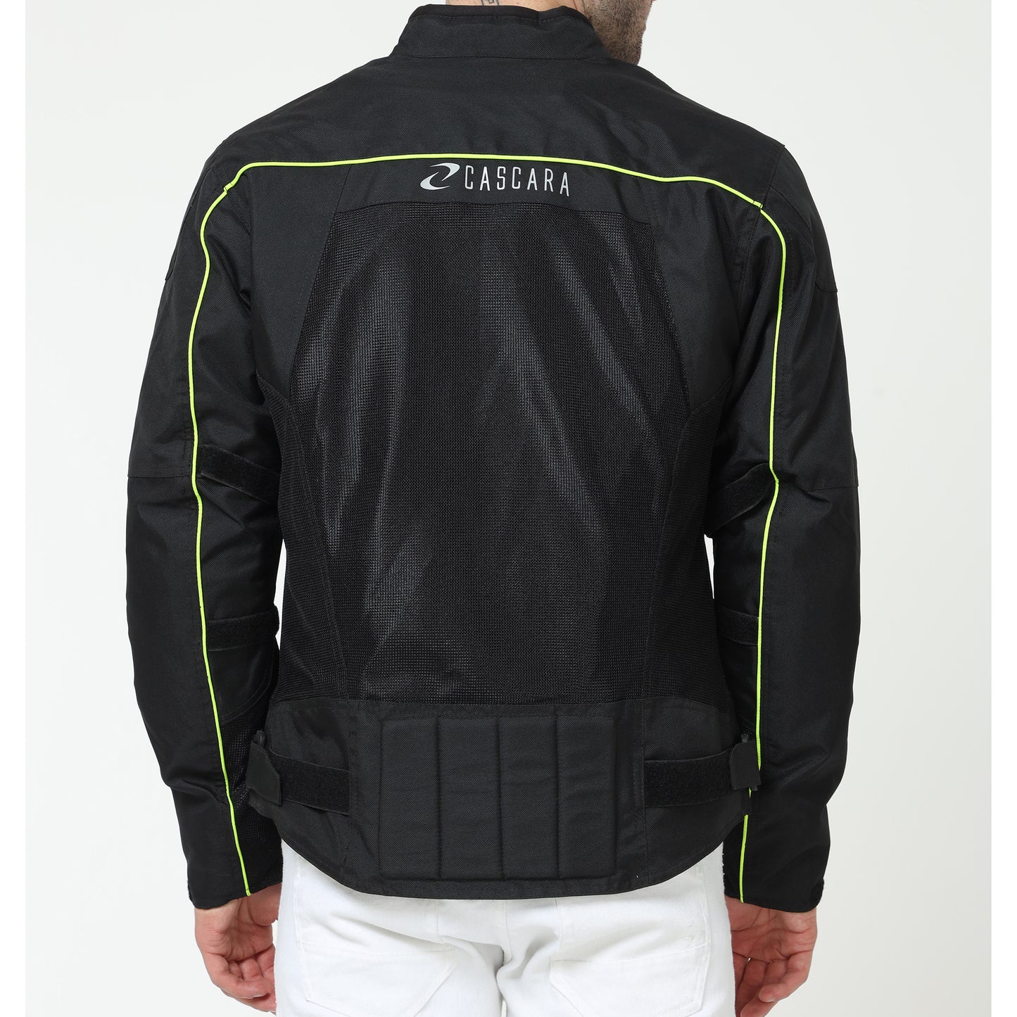 CASCARA THROTTLE BIKER JACKET (Neon Green)