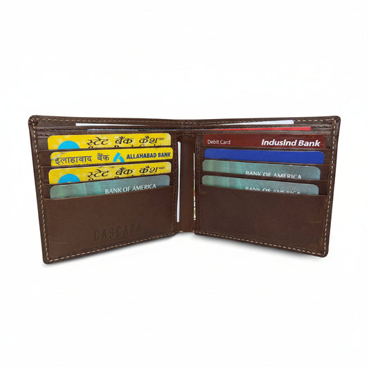 Classic Men's Brown Leather Wallet