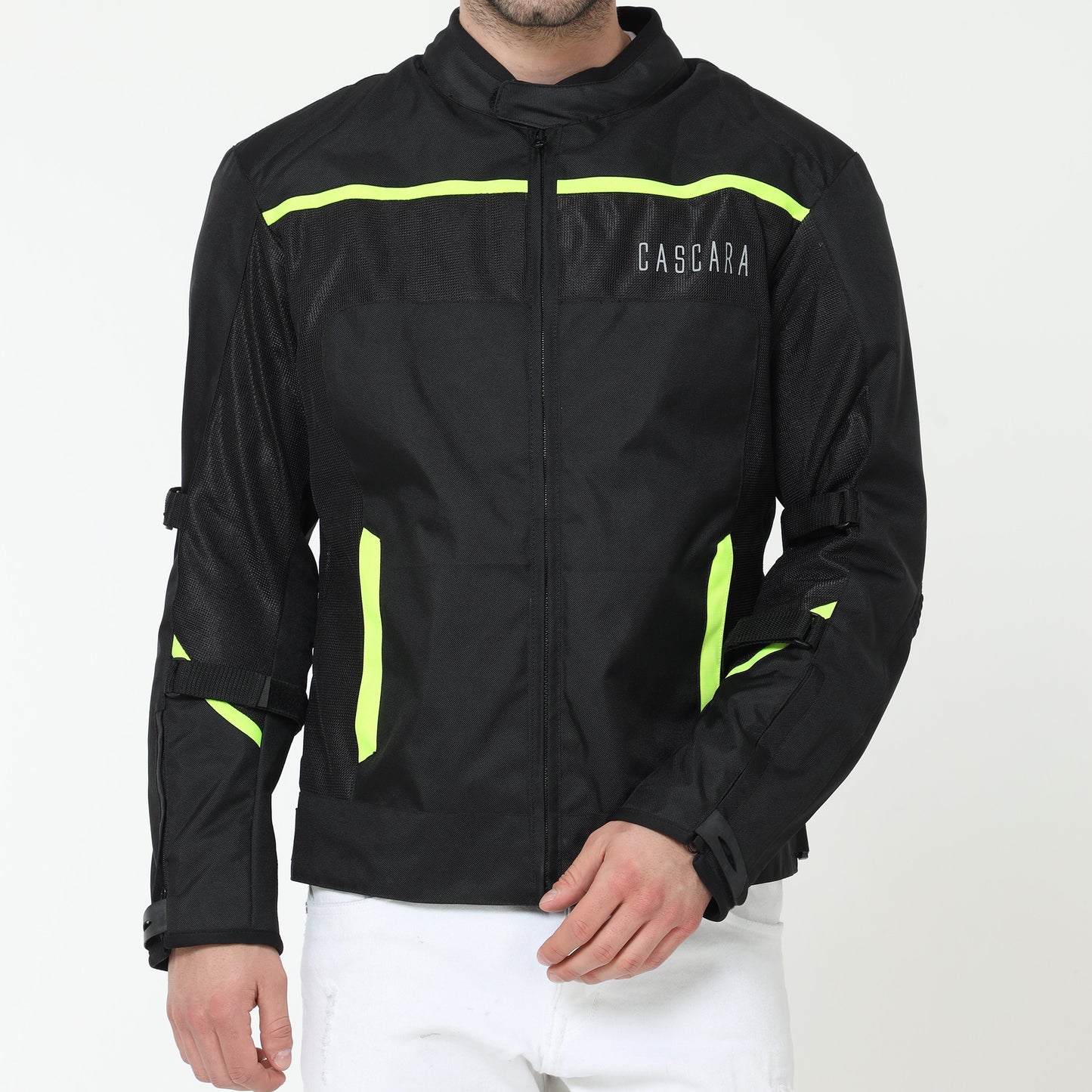 CASCARA CLASSIC RIDING JACKET (Neon Green)
