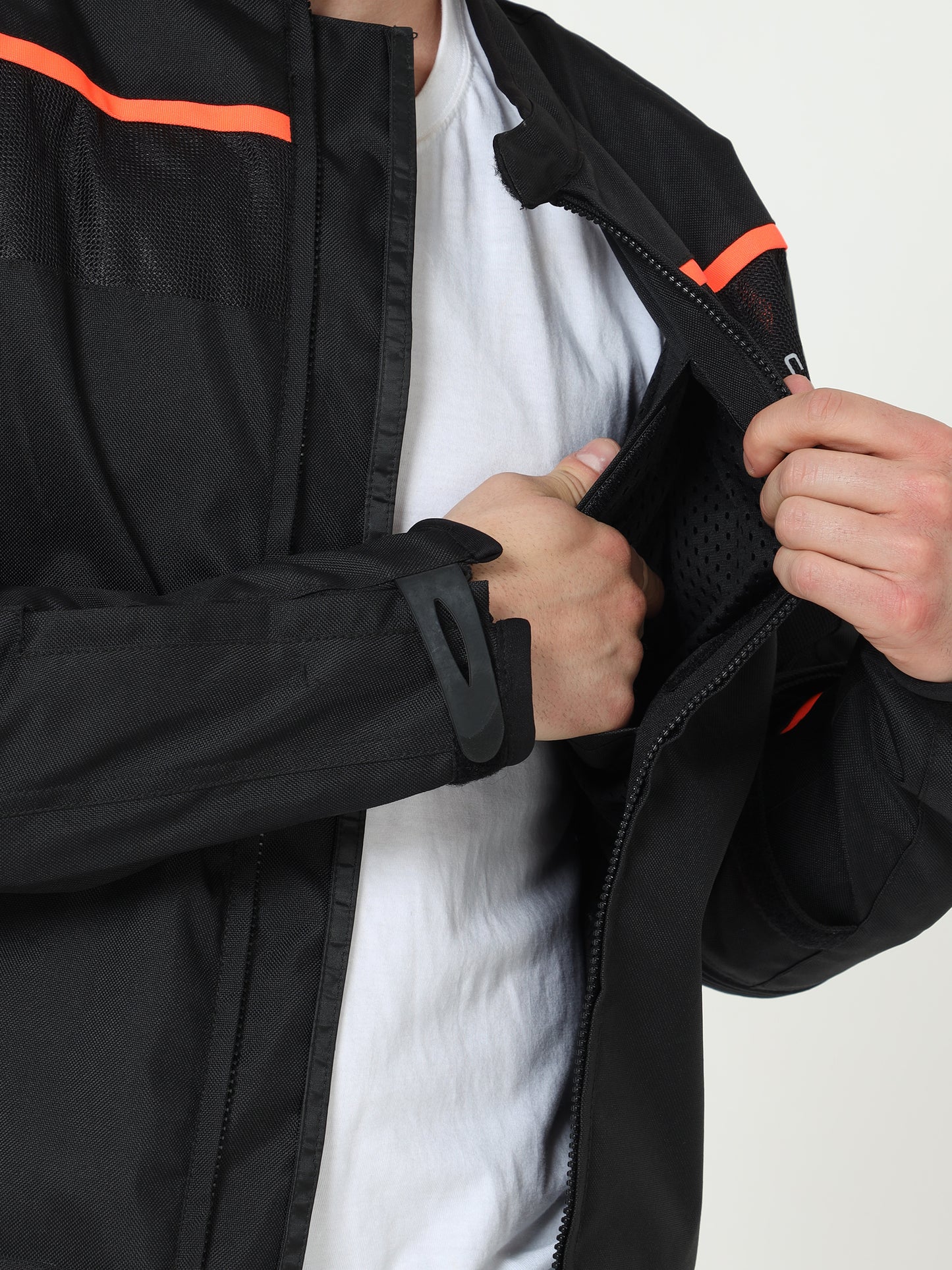 CASCARA CLASSIC RIDING JACKET (Neon Orange)