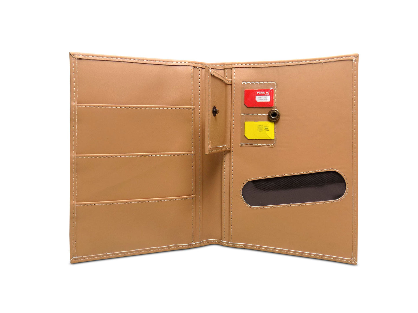 Travel Pro - Faux Leather Passport Holder