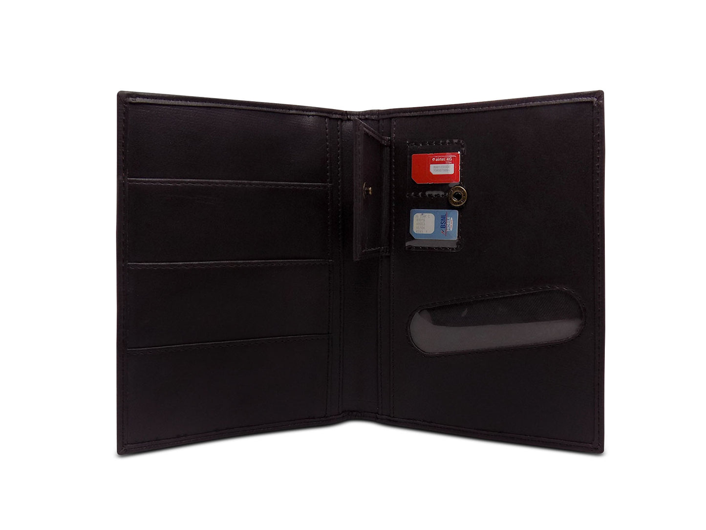 Travel Pro - Faux Leather Passport Holder