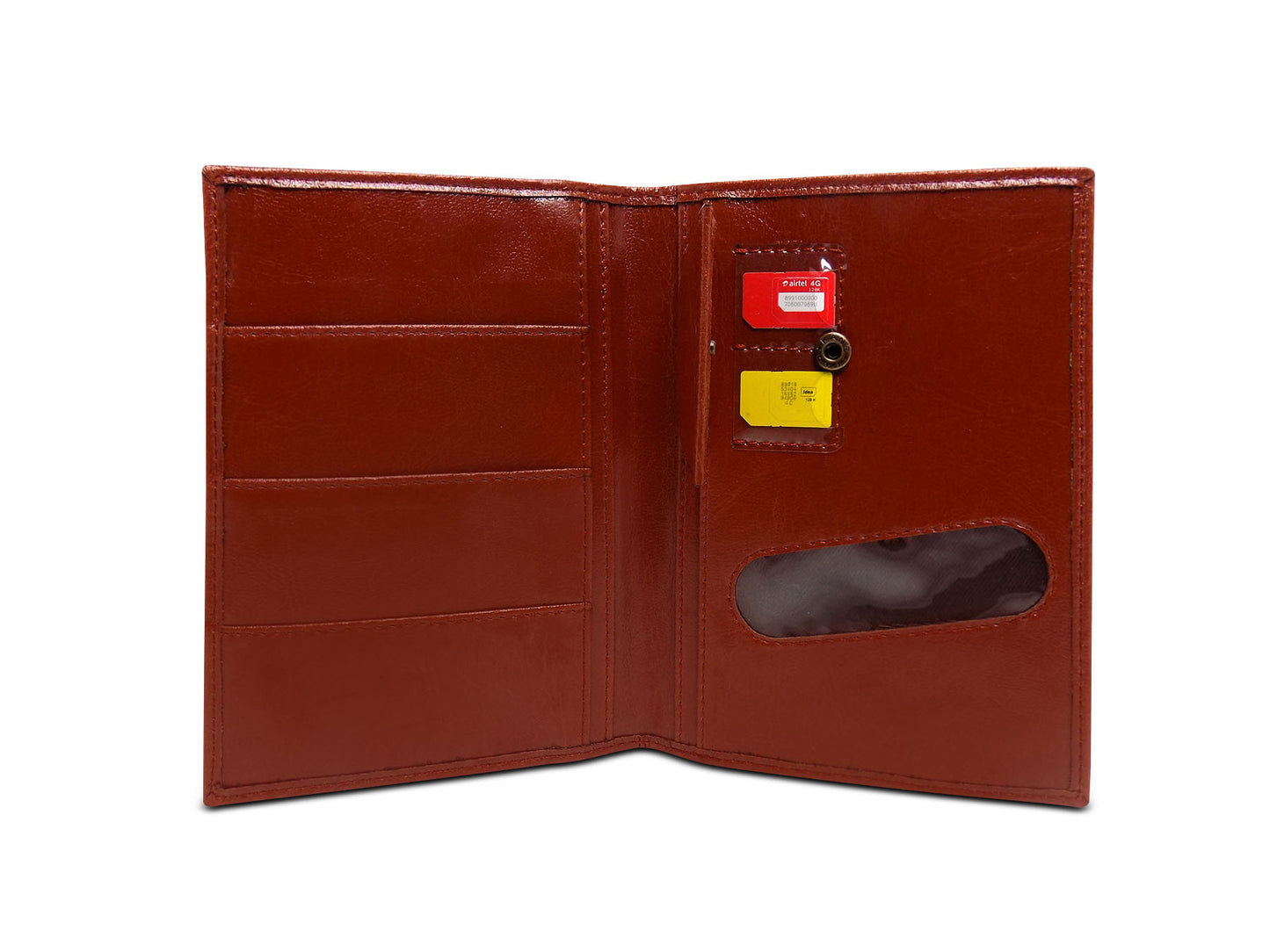 Travel Pro - Faux Leather Passport Holder